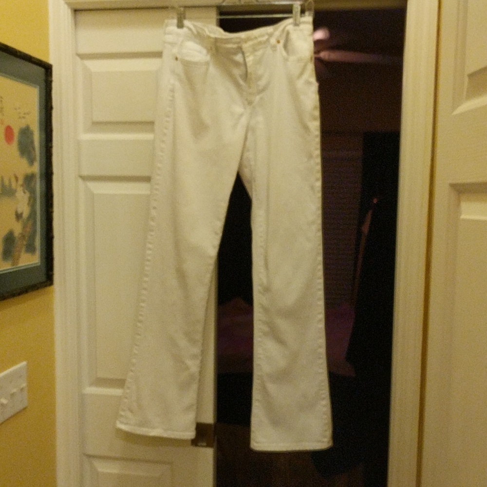White jeans by Spanx